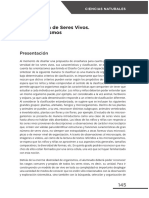 Secuencia Clasificación de Los Seres Vivos 4º Grado 2019