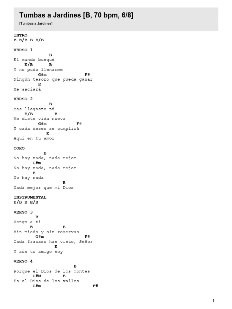 Tumbas A Jardines B PDF