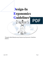 Design in Ergonomics Guideline