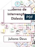 Caderno de Intervenção Dislexia