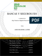 Informe Sobre Aseguradora LAFISE