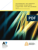 Guidebook on Energy Efficient Electric Lighting for Buildings