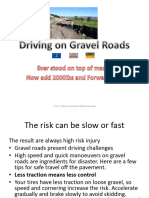 Driving On Gravel Road