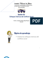 Sesión 3 - Enfoques de Conflictos Sociales