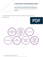 2.2. Habilidades para Desarrollar El Pensamiento Crítico