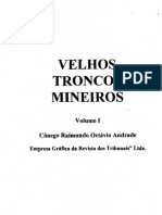 Velhos Troncos Mineiros Volume - I
