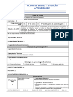 Plano de Ensino - Situação Aprendizagem