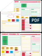 Star Trek Adventures Character Sheets - Original Series - Form Fillable Revdec2022