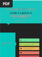 Chapter 6 Purposive Communication