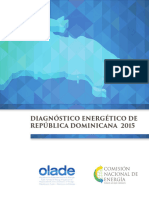 CNE OLADE - Diagnóstico Energético RD 2015