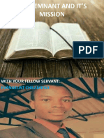 The Remnant and Its Mission (Evangelist Chilambwe)