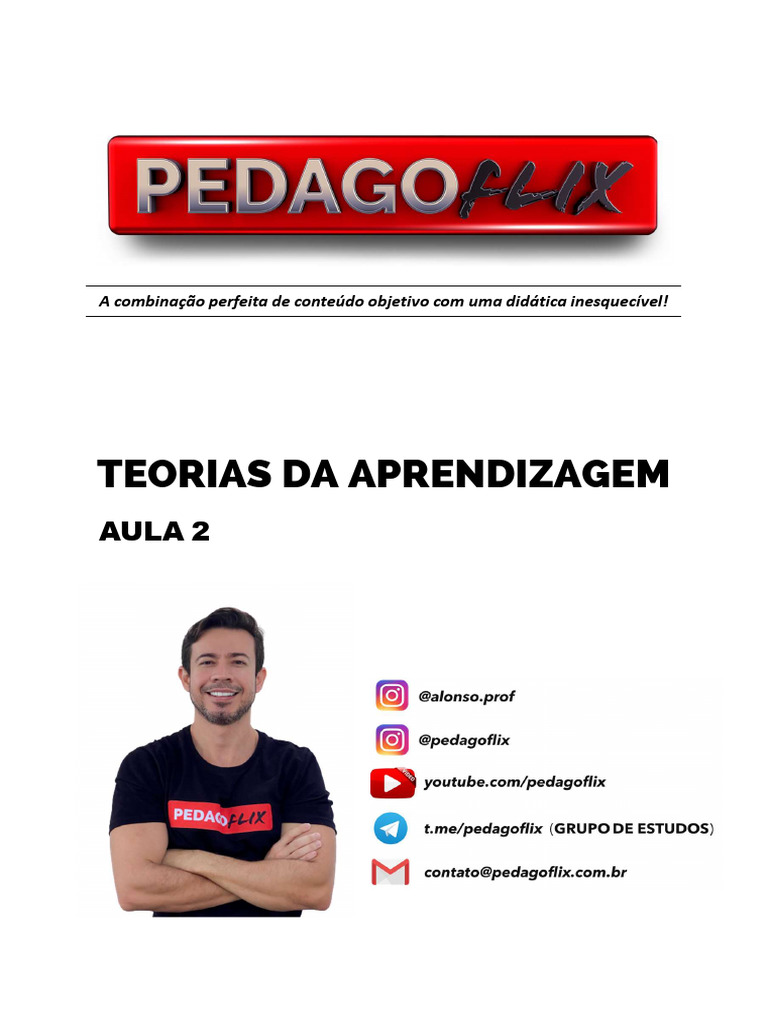 Teorias da Aprendizagem: Abordagens e Fundamentos | PDF | Aprendizado ...