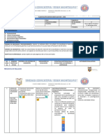 Esquema Planificación EGB