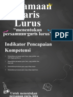 PPT Persamaan Garis Lurus