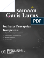 PPT Persamaan Garis Lurus