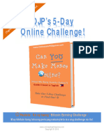 5day OJP Challenge - English Tagalog Version