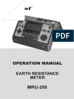 Sonel MRU 200 Manual
