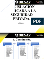 Legislación Aplicada A La Seguridad Privada