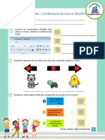 Actividad - L24 Alineación de Texto 1ro