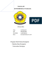 Makalah Konsep Pemrosesan Paralel: Program Studi Sistem Komputer Fakultas Ilmu Komputer Universitas Sriwijaya