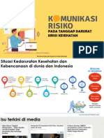 Manajemen KomRisk Pada Tanggap Darurat Krisis Kesehatan (9-10-2023)