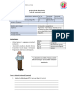 1° Medio - Prueba Diagnostico