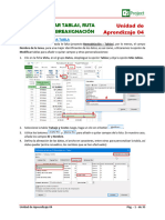 PERSONALIZAR TABLAS ,RUTA CRITICA Y SOBREASIGNACION SEMAN 4