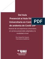 4 Del Aula Presencial Al Aula Virtual Universitaria en Contexto de Pandemia Covid 19