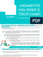 Lineamientos de 3er Examen - Estudiantes VF 06-07-2