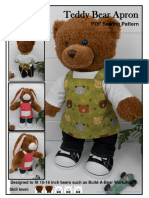 Best Dressed Bears Teddy Bear Apron Sewing Pattern Tutorial