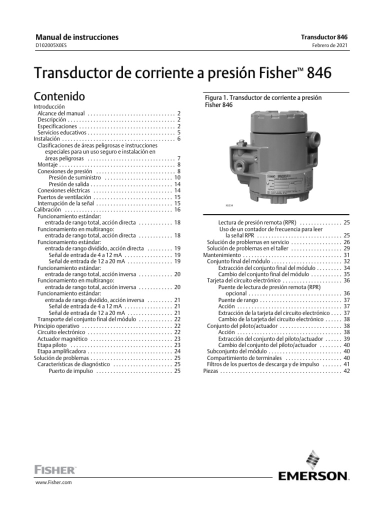 instructionmanualtransductoresdecorrienteapresiónfisher846846