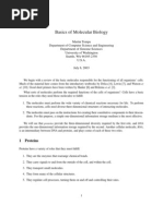 Basics of Molecular Biology