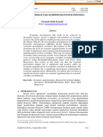 Analisis Aglomerasi Pada Koridor Ekonomi Di Indonesia