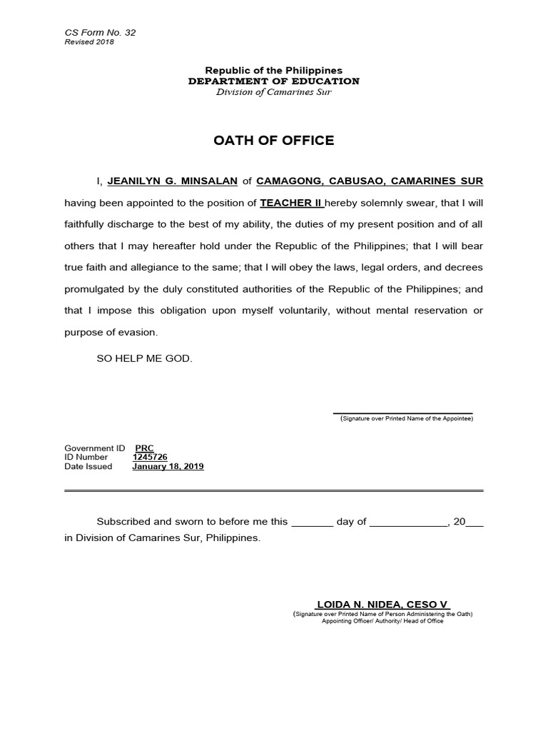 CS_Form_No_32_Rev2018Oath_of_Office PDF