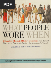 Consultant Editor Melissa Leventon: A Complete Illustrated History of Costume From Ancient