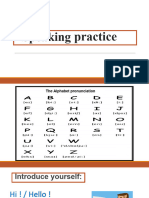 4.1 - Speaking Practice