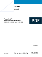 TK 56171 2 OP EN Precedent Multi Temperature Unit Operators Manual