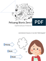 Peluang Bisnis Zero Budget