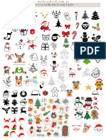 Plantilla de Prácticas Sticker NAVIDAD 1