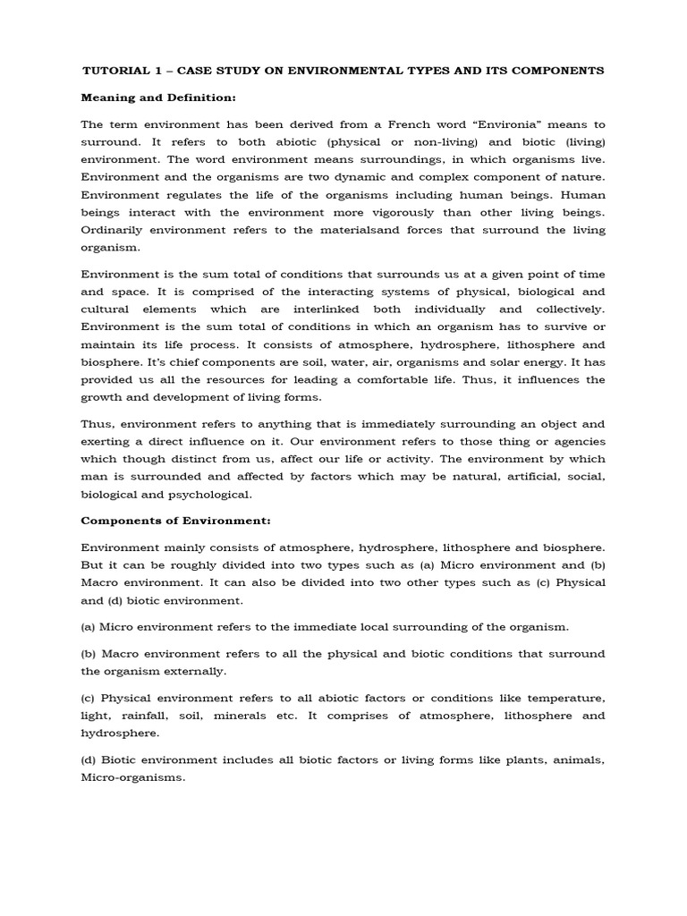 Che 28 tutorials pdf natural environment parasitism