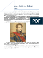 Primer y Segundo Gobierno de Juan Manuel de Rosas