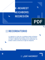 K-Nearest Neighbors Regresión-1