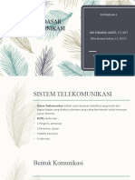 PERTEMUAN 4 Konsep Dasar Telekomunikasi 2