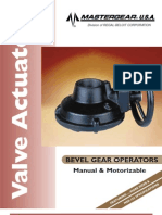 Bevel Gear Operators: Manual & Motorizable