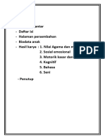 Daftar Isi Hasil Karya