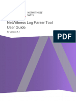 Rsa NW 11.x Log Parser Tool v1.1