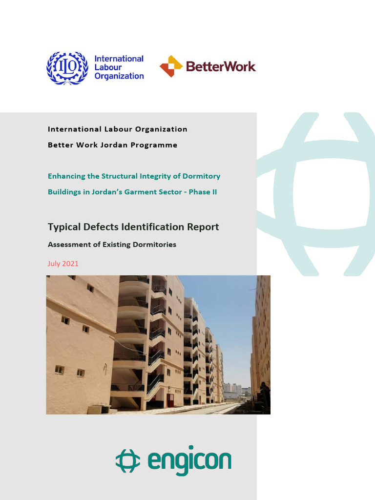 Engicon - ILO - Typical Defects Inspection Report Rev4 Public | PDF
