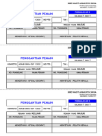 Form Penggantian Pemain