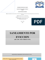 Saneamiento Por Eviccion