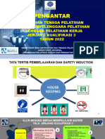 Pengantar Pelatihan Pengelola Pelatihan-TALA Jenjang 3 UPTP